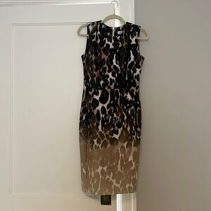 Leopard print dress